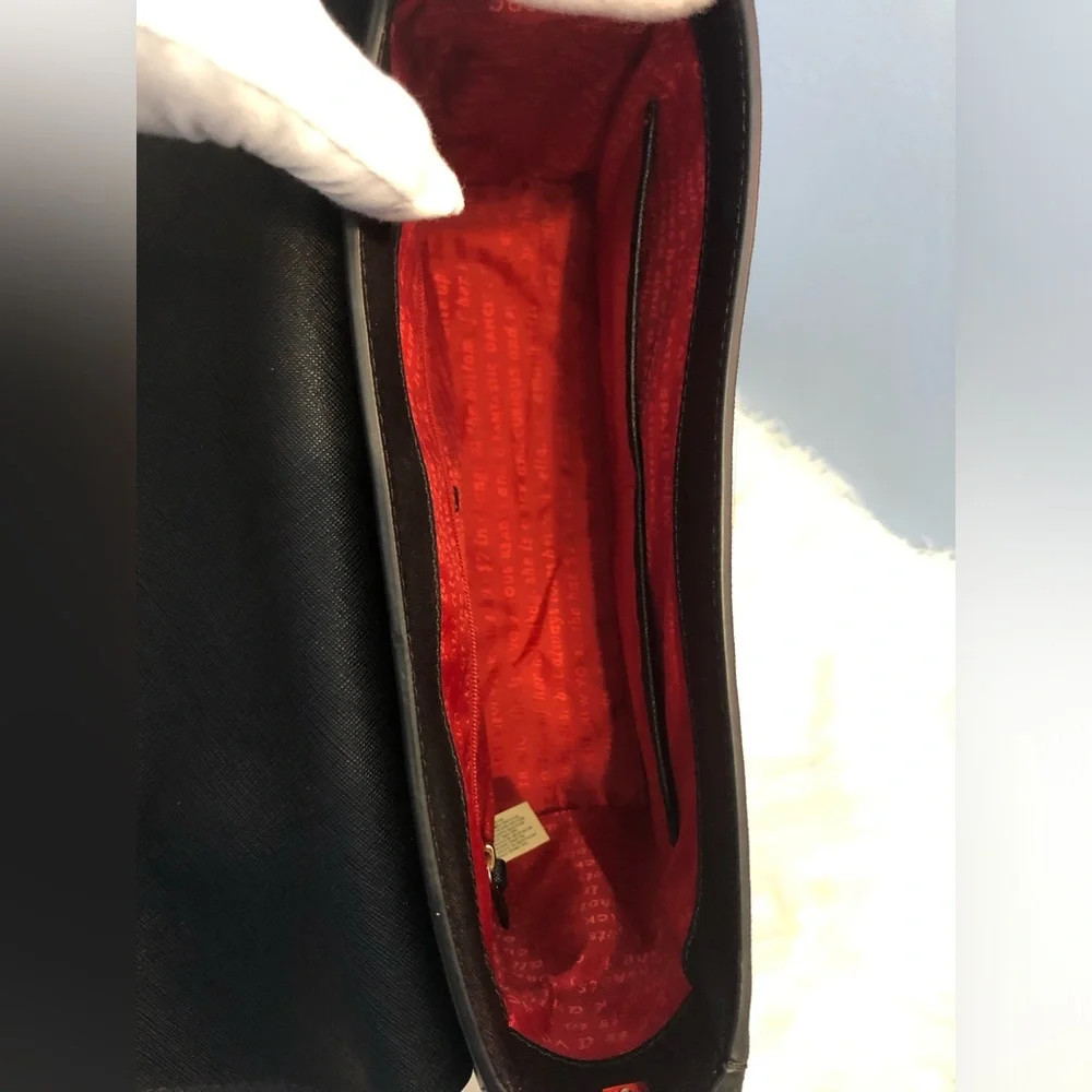 NWT Spade Ma Cherie Cafe Frenchie Dog Novelty Bag - Picture 11 of 14